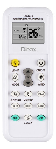 Control Remoto Universal Aire Acondicionado Todas Las Marcas