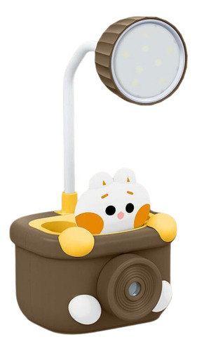 Velador Lámpara Led Multiuso Gato Luz De Noche Recargable