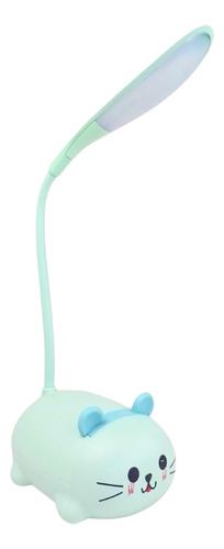 Lampara Led Multiuso Recargable Usb Flexible Gatito Niños