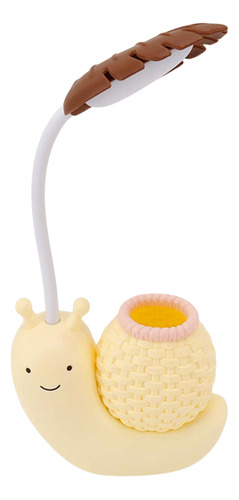 Lámpara Velador Led Caracol Flexible Recargable Infantil