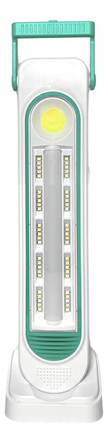 Luz De Emergencia 7 Modos Luz Cálida Y Fría 100w Panel Solar