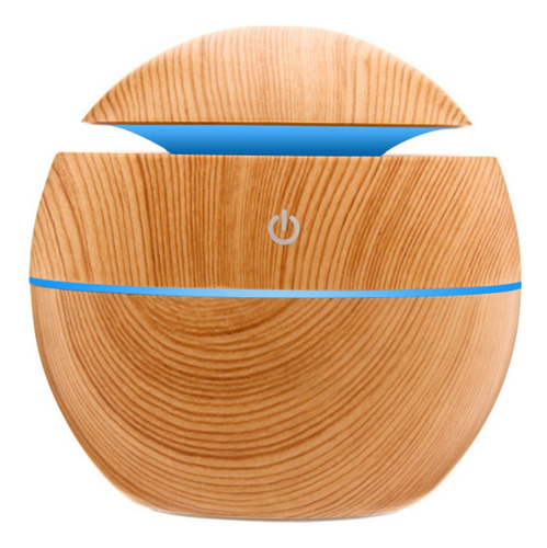Humidificador Redondo Vaporizador Con Luz Led Rgb Usb 200ml