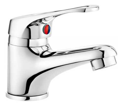 Canilla Monocomando Corta Cromada Para Baño Grifería