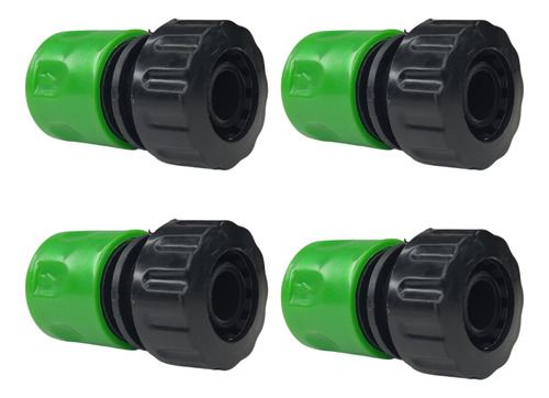 Acople Conector Rapido Hembra Para Manguera De 3/4 Plastico