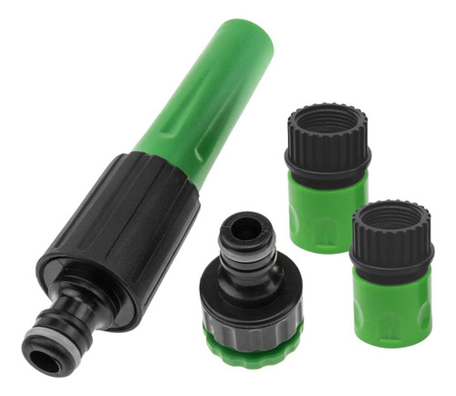 Kit Acoples Rapidos 4 Piezas Picos Manguera De Riego De 1/2