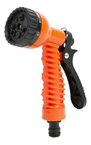 Pistola De Riego 7 Posiciones Multichorro Para Manguera 1/2