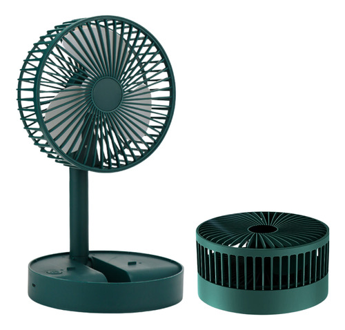 Ventilador Mini Portátil De Mesa Recargable 3 Velocidades