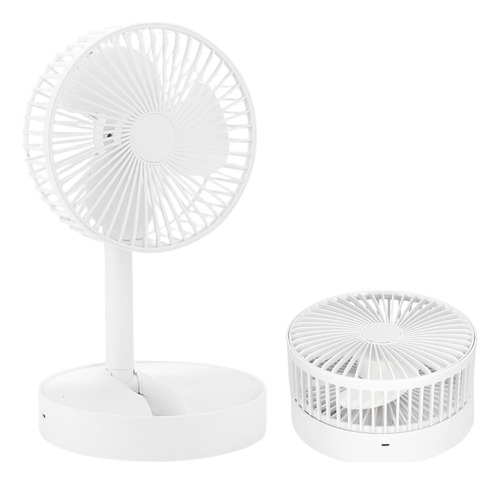 Ventilador Mini Portátil De Mesa Recargable 3 Velocidades