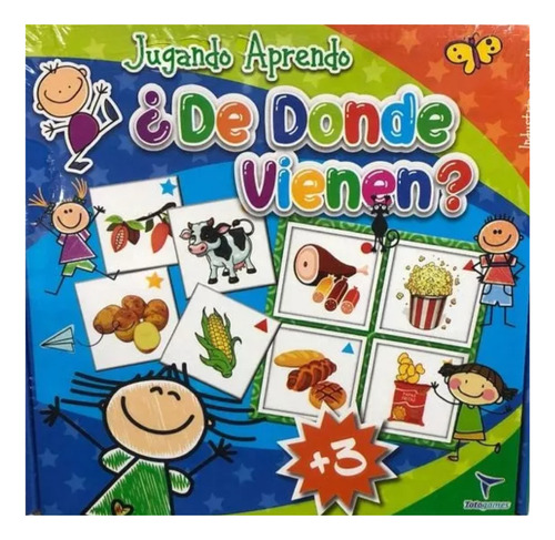 Juego De Mesa Didáctico Encastre Aprender Jugando Infantil
