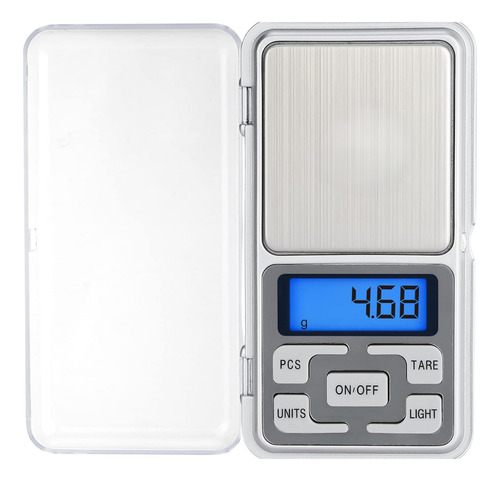 Balanza Portátil Digital De Precisión Joyero 0,1 Gramos 500g