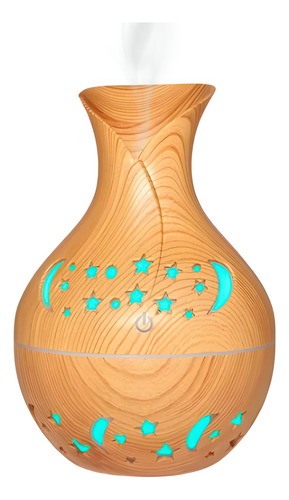 Humidificador Difusor Aromático Vaporizador 200ml Luz Led