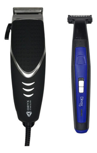 Set Máquina De Cortar Pelo Y Afeitadora De Barba Recargable
