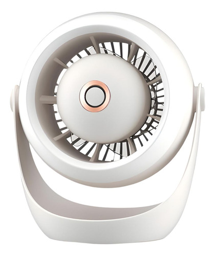 Mini Ventilador Portátil Turbo Inalámbrico De Mesa Luz Led