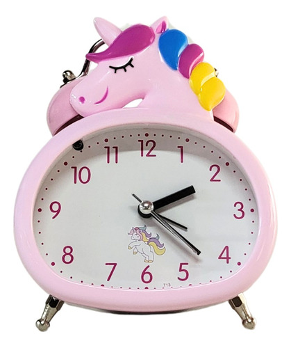 Reloj Despertador De Mesa Analógico Vintage Campana A Pilas