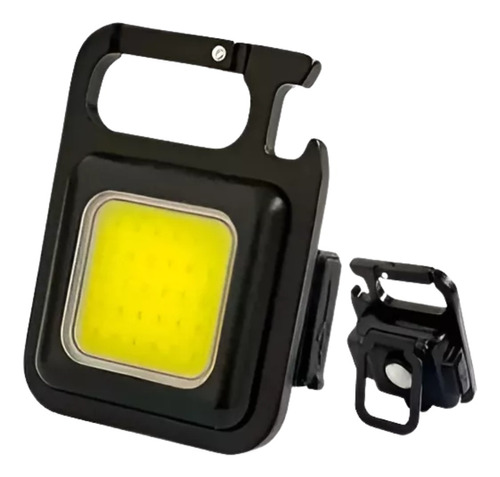 Linterna Mini De Bolsillo Recargable Llavero Imán Portátil