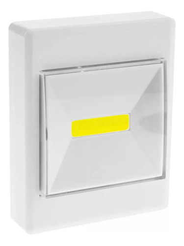 Luz De Emergencia Tecla Led Cob Autoadhesiva Con Imán