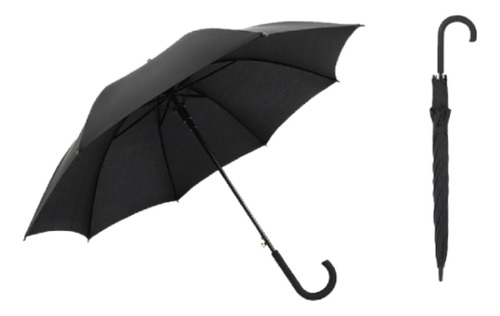 Paraguas Sombrilla  Para Lluvia Reforzado Semi Automático