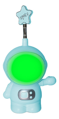 Lampara Noche Astrolamp Rgb Portalápiz Sacapuntas Usb Dinax