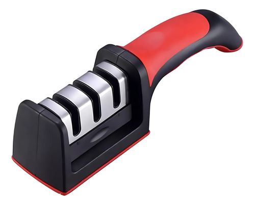 Afilador Manual Cuchillos 3 En 1  Piedra Alisado Benabi